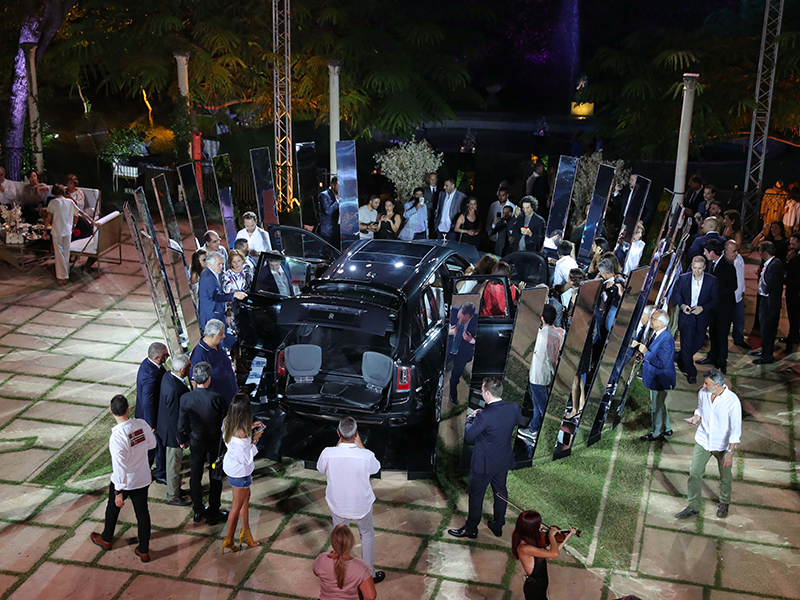 رولز-رويس موتر كارز تطلق سيارة كالينان في بيروت